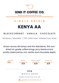 Kenya AA Single Origin Coffee