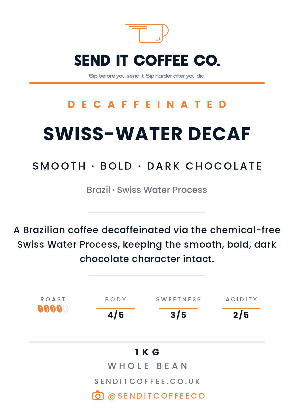 Swiss-Water Decaf Coffee