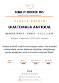 Guatemala Antigua Single Origin Coffee