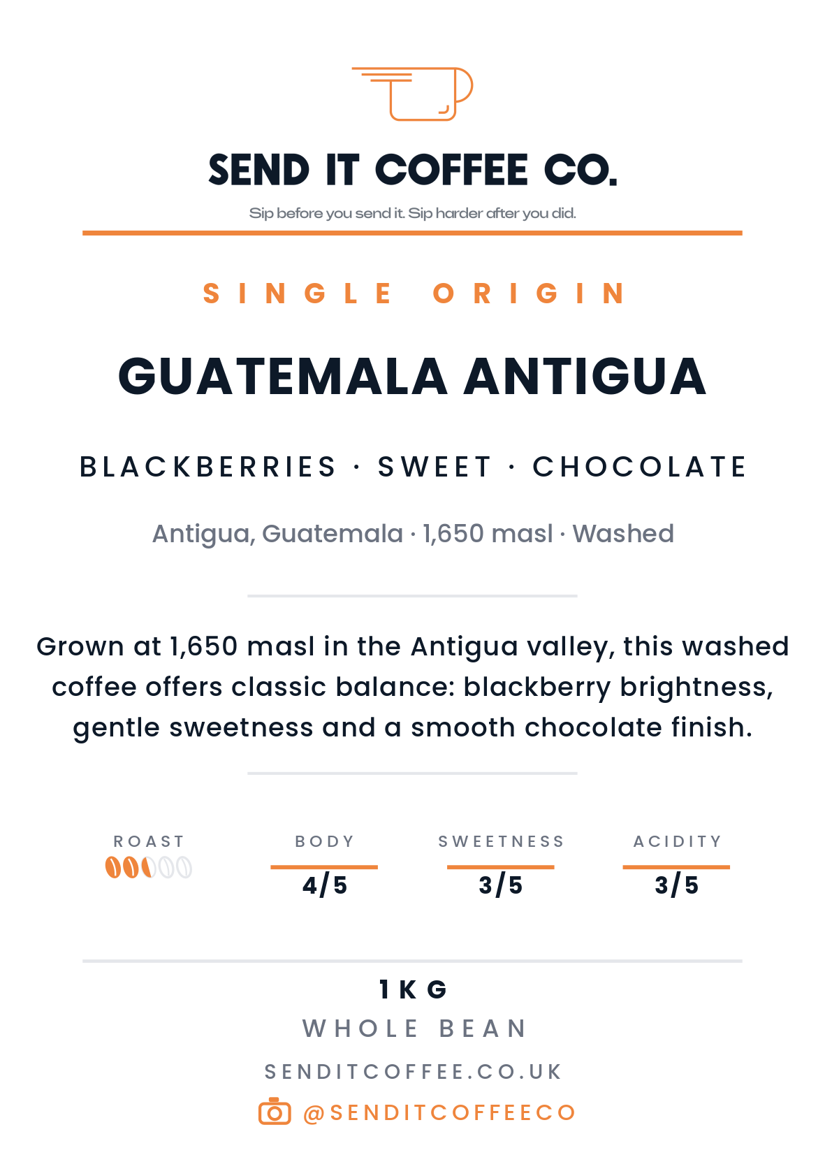 Guatemala Antigua Single Origin Coffee
